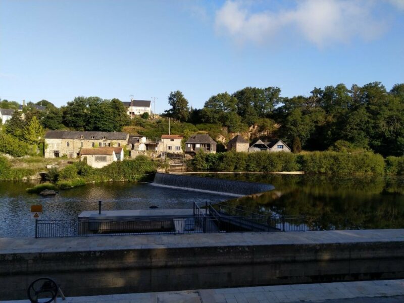 hameau rochefort vue du gîte